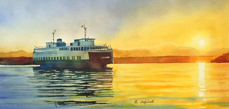 Sunset Ferry2311